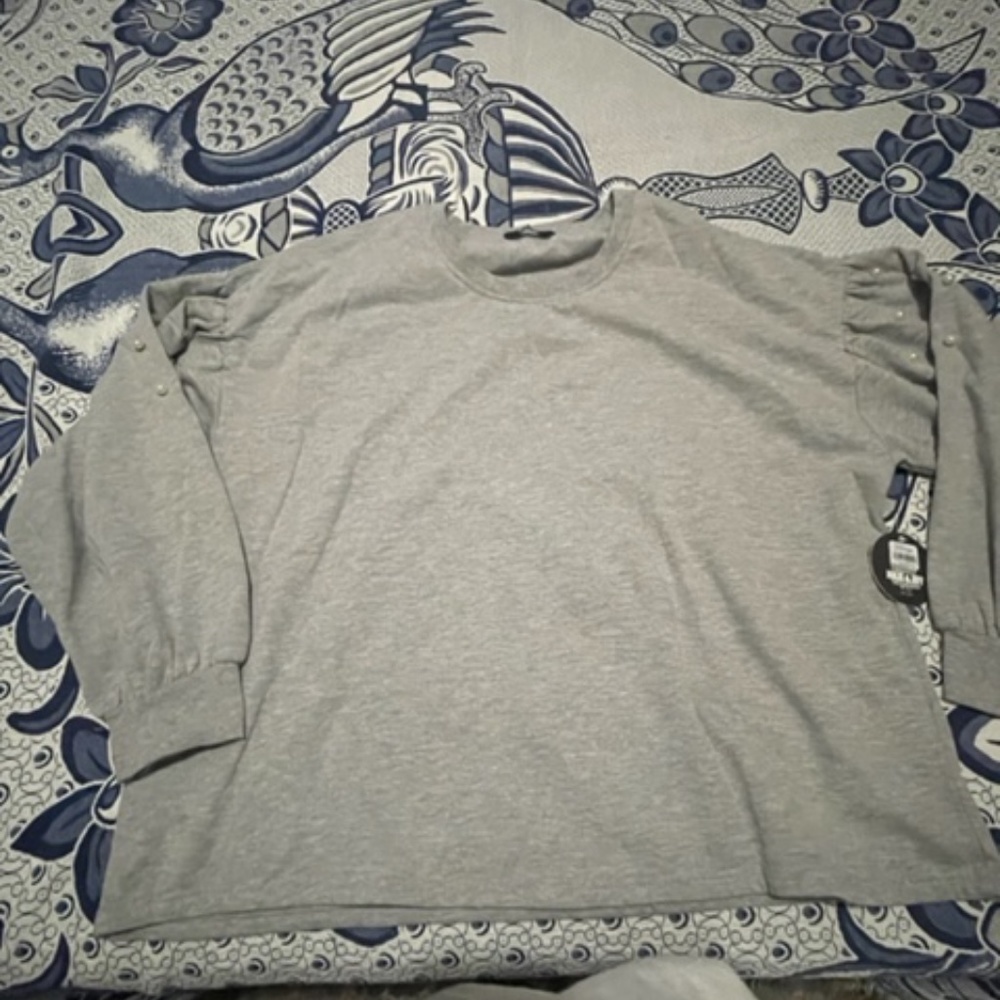 Grey Jolie & Joy  top   size 3 X